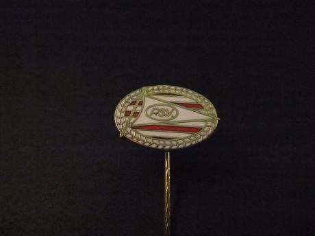 PSV voetbalclub Eindhoven logo ( witte rand)